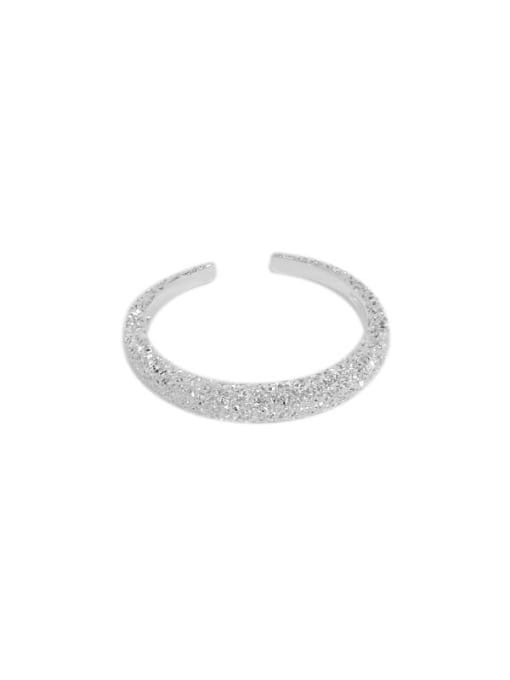 Jt543 Fine [No.13] 925 Sterling Silver Round Minimalist Band Ring
